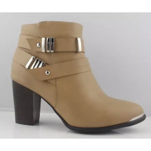 Comfortbale Woemen′s Chuncky Heel Ankle Boots (S 27)